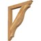 Ekena Millwork Funston Traditional Rough Sawn Bracket, Western Red Cedar, 4"W x 36"D x 42"H BKT04X36X42FST01RWR - alternate 1